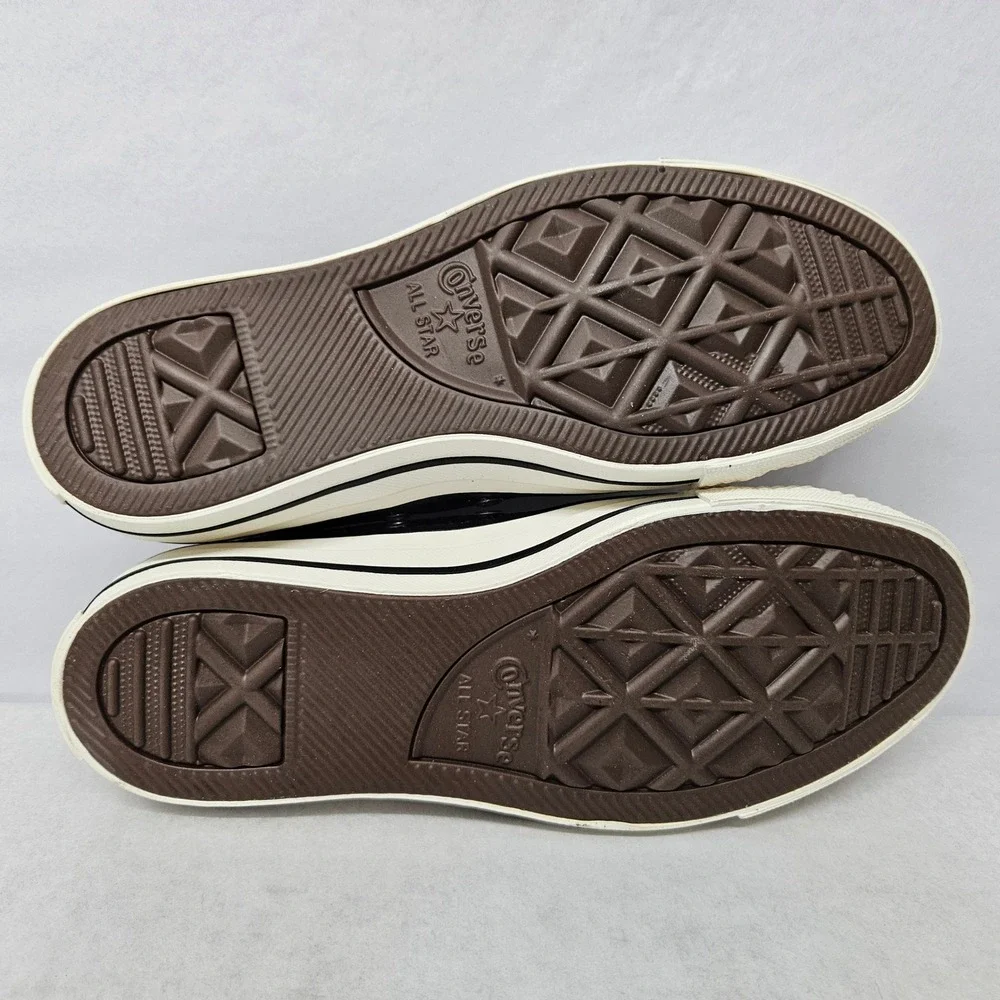 Converse Chuck Taylor All Star Oxfords A11138C Glitter Black Egret Women Size 6 - Picture 7 of 9